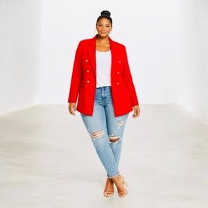 Torrid Women's Red Blazer
